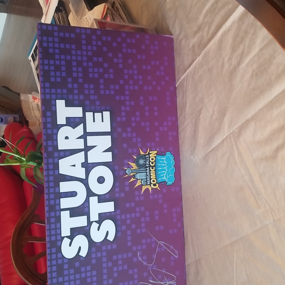 Autographed Stuart Stone Voice Actor Sign - Picture 3 of 3